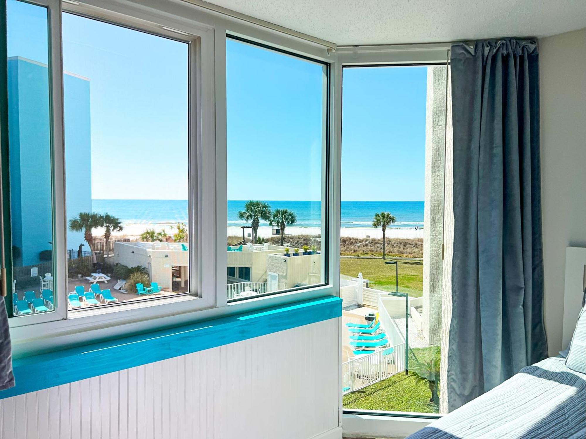 Beachfront Studio - Perfect Location - Free Beach Chairs Panama City Beach Exterior foto